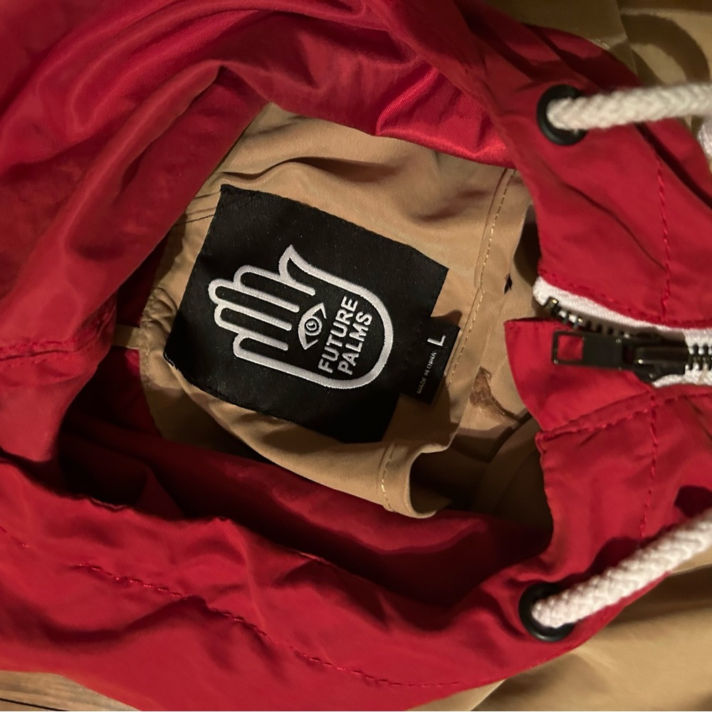 Future Palms windbreaker jacket